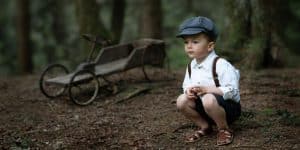 Kinderfotografie Seifenkiste Wald | Fotograf bilderschlag Erfurt